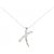 Autre Marque Collana in Au750 con Diamanti Argento