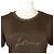 T-shirt en rayonne avec logo Fendi Marron - vue 2