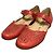 Autre Marque Sandali Mary Jane in pelle mobils Rosso