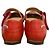 Autre Marque Sandali Mary Jane in pelle mobils Rosso - vista 4