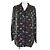 Camicia in seta Diack Pixel Christian Dior Nero