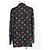 Camicia in seta Diack Pixel Christian Dior Nero - vista 3