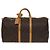 Borsa Keepall Louis Vuitton Monogram Canvas 55 Marrone