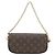 Ivy Borsa a tracolla Louis Vuitton Monogram Wallet on Chain Marrone - vista 2