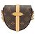 Borsa a tracolla Louis Vuitton Monogram Micro Chantilly Marrone - vista 2