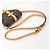 Borsa a tracolla Louis Vuitton Monogram Micro Chantilly Marrone - vista 5