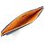 Chanel Deauville Line 80117 Handtasche Pouch Orange Marineblau - Ansicht 6