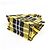 Borsa Christian Dior Book Tote Small Nero Giallo - vista 3