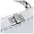 Borsa Fendi SELLERIA Peekaboo Mini Argento - vista 3