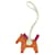 Hermès Hermes Rodeo Accessory Bag Charm PM 073422CA Orange  - vue 1