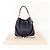 Néonoé Louis Vuitton NeoNoe Monogram Empreinte Leather MM Blu navy - vista 2
