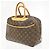 Louis Vuitton Deauville Monogram Canvas 34 Marrone - vista 3