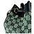 Borsa a tracolla Gucci GG Canvas e pelle Nero Verde - vista 6