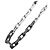 Collana a catena Monogram Louis Vuitton Nero Argento