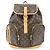 Louis Vuitton Monogram Sac à Bosphore Rucksack Braun