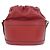 Borsa a tracolla Gucci Horsebit 1955 in pelle rossa Rosso - vista 2