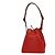 Borsa Louis Vuitton Noe in pelle Epi Large Rosso - vista 2