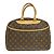 Louis Vuitton Deauville Monogram Canvas 34 Braun