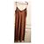 Autre Marque Robe Midi Satin Terracotta Red Herring Bordeaux - vue 3