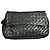 Bottega Veneta Pochette Intrecciato in pelle Nero