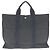 Hermès Borsa Tote Hermes Herline MM Grigia Marrone - vista 2
