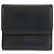 Chanel Coco Mark Black Leather Folding Wallet - view 2