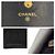 Chanel Coco Mark Black Leather Folding Wallet - view 3