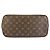 Borsa Tote Louis Vuitton Monogram Totem Neverfull MM Marrone Rosso Monogramma - vista 10
