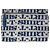 Clutch Loewe T Pouch Bianco Blu
