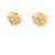 Brincos Chanel Coco Mark Motif Concha Multicor Dourado - vista 2