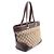 Borsa Tote Gucci GG Canvas Marrone Beige - vista 2
