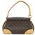 Borsa a Spalla Louis Vuitton Monogram Beverly MM Marrone - vista 2