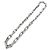 Collana Chain Monogram Louis Vuitton Argento - vista 2