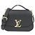 Borsa a Spalla Louis Vuitton Taurillon Vivienne Nero