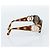Gafas de sol CHANEL estampado de carey plástico marrón oro CC Auth bs35421 Castaño Dorado - vista 4