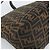 Borsa a Spalla FENDI Mamma Baguette in Tela Zucca Nero Marrone Argento Auth 183887SAM - vista 17