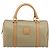 Céline Borsa CELINE Macadam Canvas PVC Beige Oro Auth 183269A D'oro - vista 13