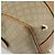 Céline Borsa CELINE Macadam Canvas PVC Beige Oro Auth 183269A D'oro - vista 16