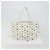 Jimmy Choo Tote Bag Leder Weiß Gold Silber Authentisch 183632A Golden - Ansicht 12