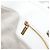 Jimmy Choo Tote Bag Leder Weiß Gold Silber Authentisch 183632A Golden - Ansicht 22