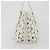 Jimmy Choo Tote Bag Leder Weiß Gold Silber Authentisch 183632A Golden - Ansicht 3