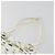 Jimmy Choo Tote Bag Leder Weiß Gold Silber Authentisch 183632A Golden - Ansicht 8