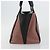 Chloé Borsa Chloe Alice in pelle rosa e oro autentica gh2042 D'oro - vista 4