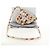Borsa a tracolla Christian Dior Saddle in pelle 2way White Gold Auth 181753SAM Bianco D'oro - vista 12
