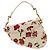 Borsa a tracolla Christian Dior Saddle in pelle 2way White Gold Auth 181753SAM Bianco D'oro - vista 2