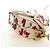 Borsa a tracolla Christian Dior Saddle in pelle 2way White Gold Auth 181753SAM Bianco D'oro - vista 4