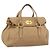 Borsa Tote Miu Miu in pelle beige oro Auth 184214A D'oro