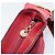 Borsa a tracolla Salvatore Ferragamo Vala in tela e pelle rosso oro Auth ka4578A D'oro - vista 10
