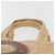 Borsa Tote LOUIS VUITTON On the Go MM Raffia Okinawa Only Beige LV Auth 182627SAM - vista 14