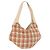 Borsa a tracolla LOEWE cotone Beige Gold Auth 184313A D'oro